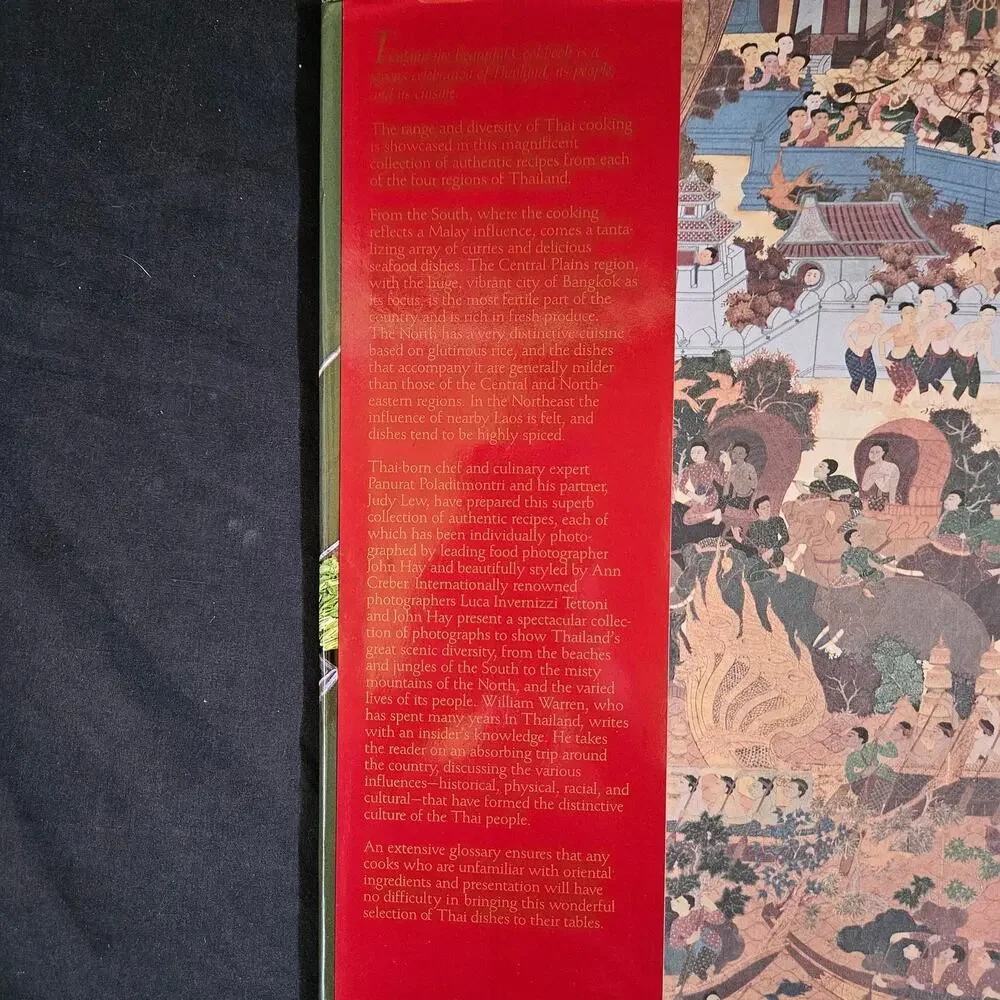 Thailand The Beautiful Cookbook Hardcover Authentic Recipes‎ from this Region